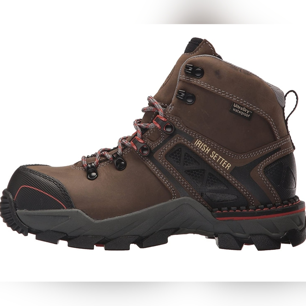 Irish Setter Work Women's Crosby Nano Toe Waterproof Punture-Resistant 6…